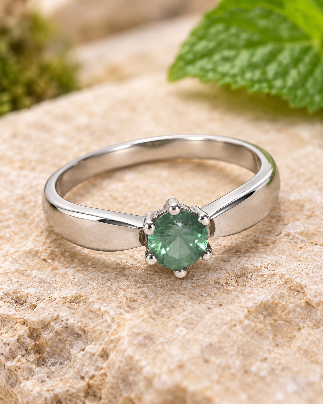Bague solitaire 